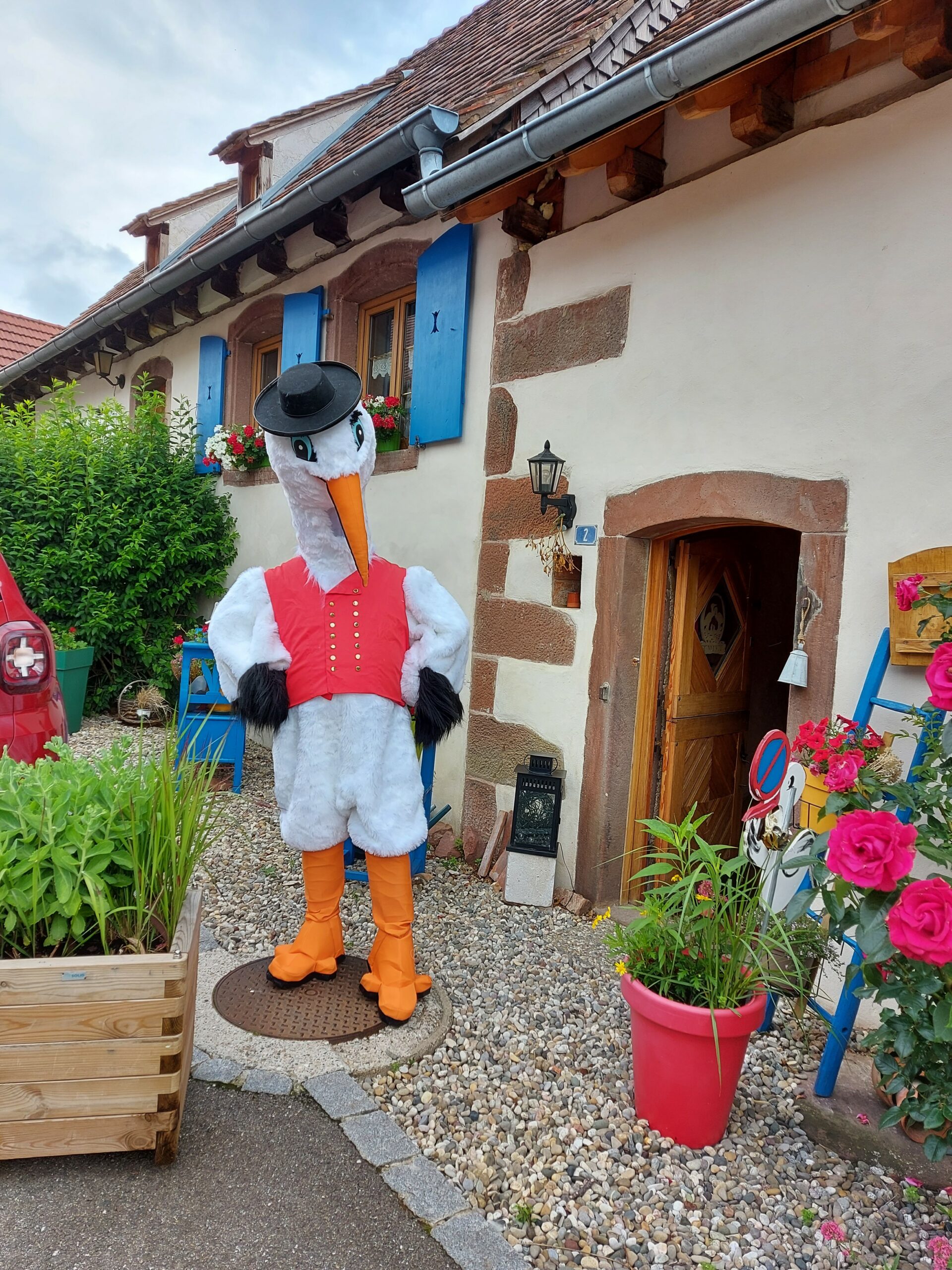 Mascotte Artiste en Coulisse