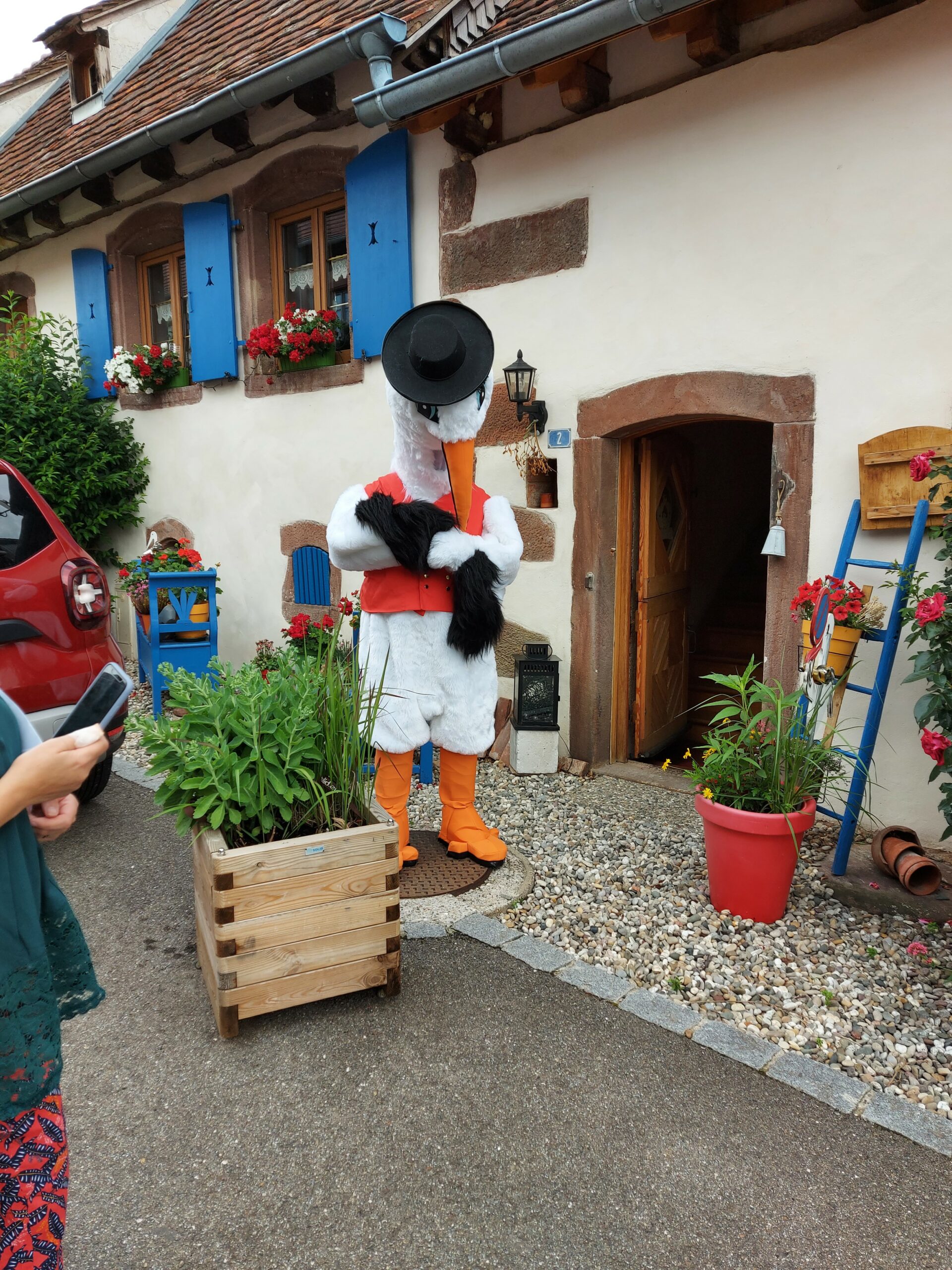 Mascotte Artiste en Coulisse