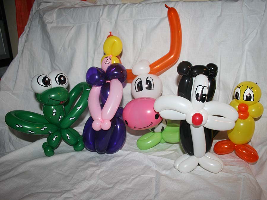 structures en ballon Artiste en coulisse