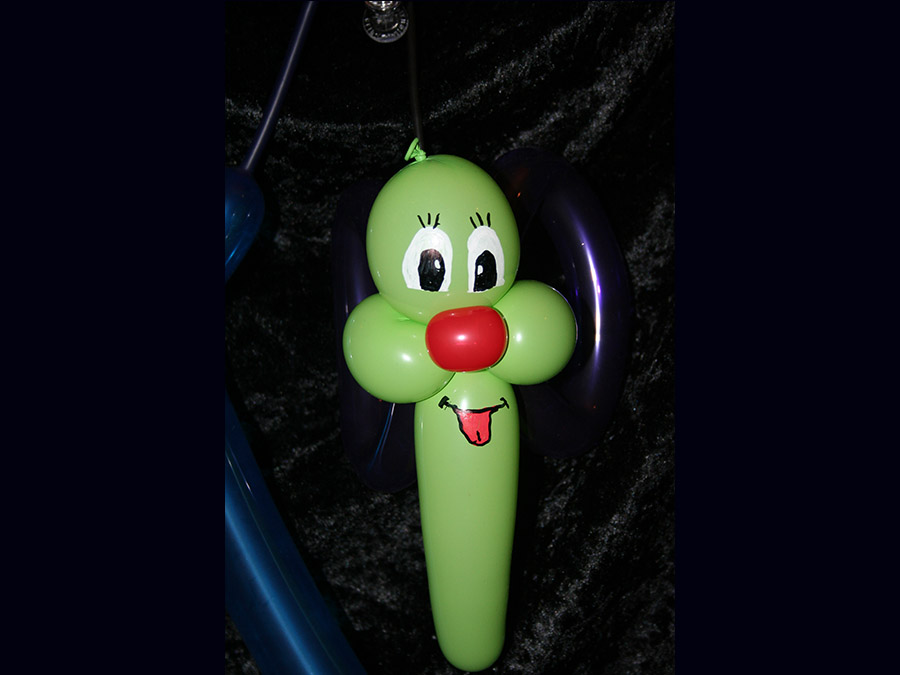Animation structures en ballon Artiste en coulisse
