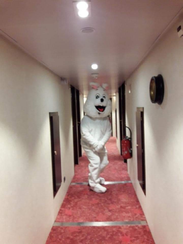 Mascotte Artiste en Coulisse