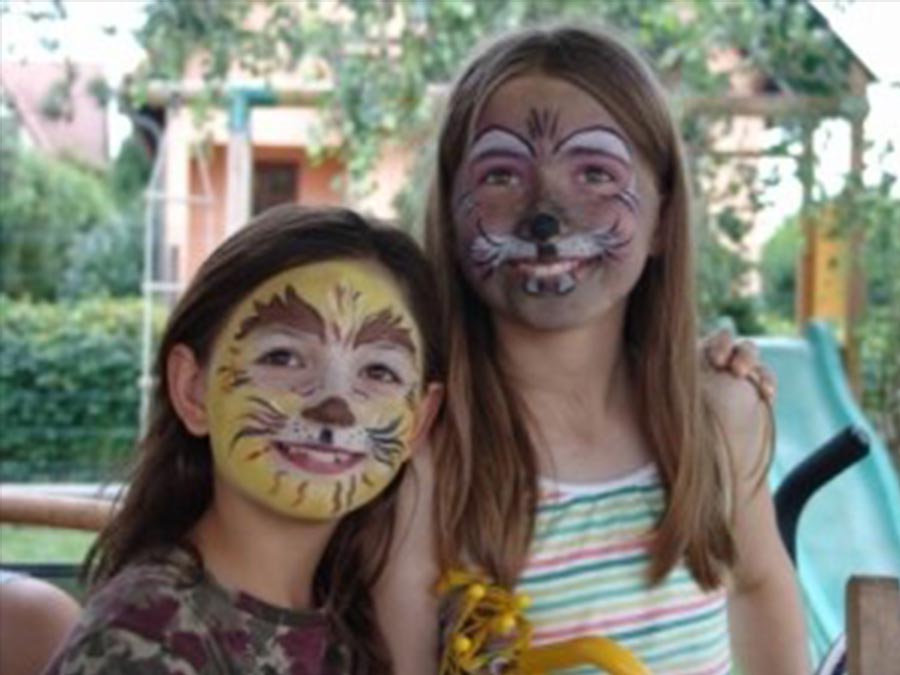 Maquillage enfants jeunes filles Artiste en Coulisse