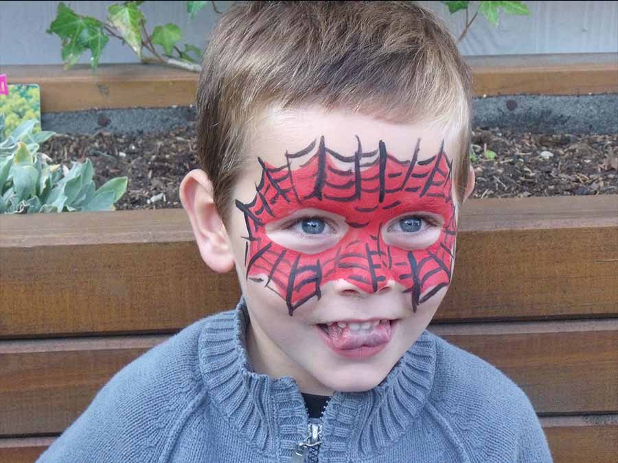 Maquillage enfant jeune garçon Artiste en Coulisse